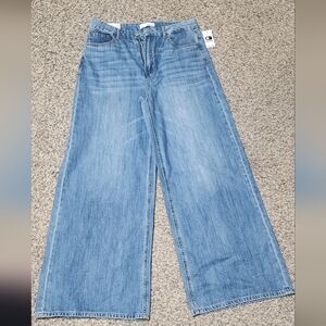 Wide leg jeans